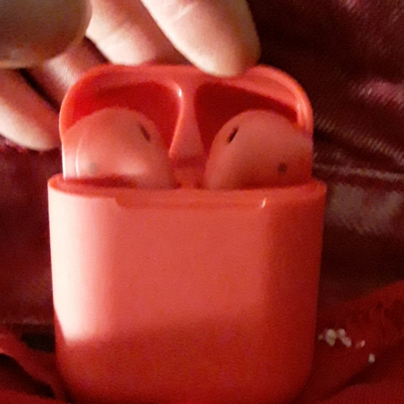 Matte Red Airpods